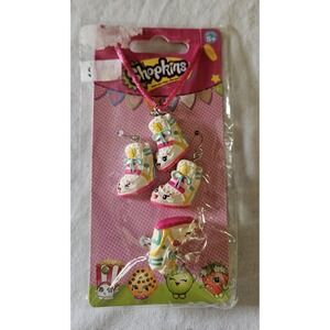 Shopkins Jewelry Set Necklace Earrings Ring Boot Character Licensed Moose...